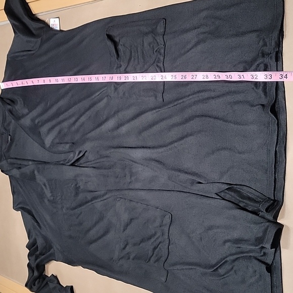 32 Degree Heat Size L/XL Black Open Cardigan / Wrap with Pockets, NEW with Tag - Picture 9 of 13